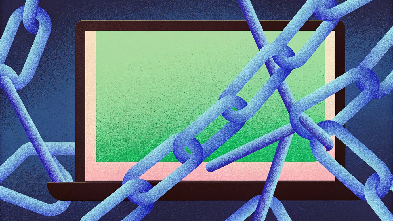 Illustration of AI summarizing complex information from multiple sources.